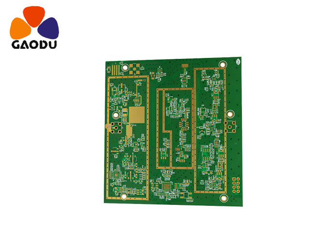 6層ROGERS+FR4混合介質PCB電路板